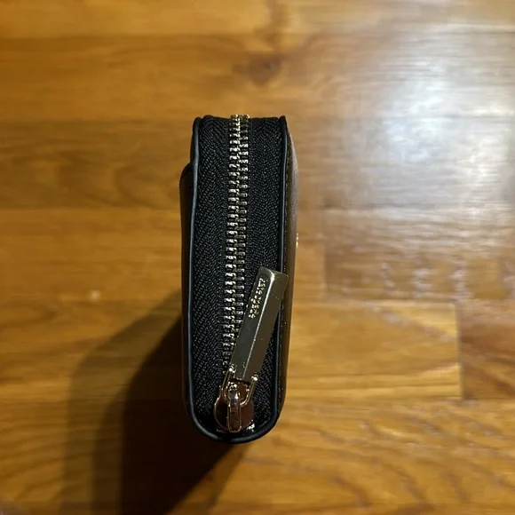 Kate Spade - Leather Zip Wallet - Spencer Saffiano - Black - New - Picture 3 of 9